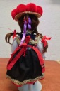 Фарфоровая кукла с лицом коллекционной куклы