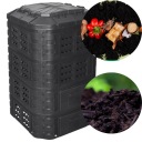 КОМПОСТЕР 1120Л, ЧЕРНЫЙ, МОРОЗОСТОЙКИЙ, МОДУЛЬНЫЙ