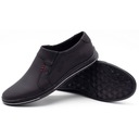 КОЖАНЫЕ ТУФЛИ OLIVIER SLIP ON 334 ЧЕРНЫЕ 43