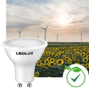 10 светодиодных лампочек GU10 6,5 Вт = 60 Вт SMD 6000K в холодном состоянии Premium LEDLUX не мигает