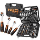 НАБОР ТОРЦЕВЫХ КЛЮЧЕЙ NEO 1/2 дюйма 3/8 дюйма 1/4 дюйма 219 шт. CRV ПЛОСКИЕ ТОРЦОВЫЕ КЛЮЧИ TORX