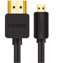 Кабель HDMI - micro HDMI длиной 3 м, сильный адаптер Ugreen 4K, 60 Гц