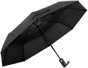 PARASOL MĘSKI DAMSKI PARASOLKA DAMSKA MĘSKA AUTOMAT CZARNA MOCNA UNISEX