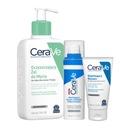 CeraVe Набор сыворотки с гиалуроновой кислотой 30 мл, очищающий гель 236 мл