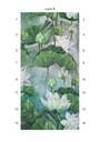 Obraz vodné ľalie kvety 240x240 keramické dlaždice Typ glazúra