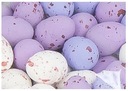 ЯЙЦА ПЯТНИЧНЫЕ ПЕРЕПЕЛОЧНЫЕ 18х25 БЕЛО-ФИОЛЕТОВЫЕ
