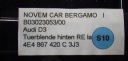 MOULURE PORTES ARRIÈRE DROIT AUDI A8 D3 LONG 4E4867420C 3J3photo 8