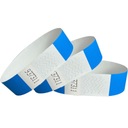 ИДЕНТИФИКАЦИОННЫЕ БРАЛЕТЫ ВХОД 19ММ НЕОНОВЫЙ СИНИЙ