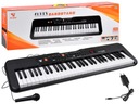 ZABAWKA MUZYCZNA INSTRUMENT DLA DZIECI Organy Keyboard MIKROFON PREZENT