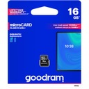 GoodRam PAMÄŤOVÁ KARTA 16GB microSDHC sn. 10 UHS-I Kód výrobcu TGD-M1A00160R12