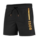 Пляжные шорты Hugo Boss 50484440 Мужские с логотипом черного золота, размер L