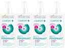 4 x COMFORT ANTIPERSPIRANT - HMLA NA NOHY 150 ML Nadmerné potenie