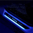 DE COLORES PEGATINAS PARA UMBRALES DIOPARA LUMINOSO LED PARA NISSAN TIIDA 