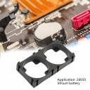 50PCS ПОДВІЙНИЙ ЗАСТІБКА 26650 КРОНШТЕЙН БАТАРЕЇ LITOWEJ 56,5*29*8,7 MM X2  (18769923906) фото min 6