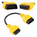 КАБЕЛЬ ПРОДОВЖУВАЧ OBD2 З'ЄДНАНА DIAGNOSTYCZNEGO 16-PIN MESKI NA ЖІНОЧИЙ 30CM  (18569700002) фото min 15