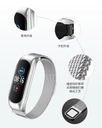 Náramok pre Xiaomi Mi Band 5/6 Remienok Oceľový náramok na Magnet Gold Kód výrobcu Bransoleta Xiaomi Mi Band 5 6