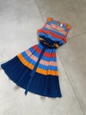 Plisované šaty Vila r S Dĺžka nad kolená