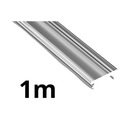 Klosz Transparentny SLIM PVC 8-9mm 1 metr na profil alu 12mm X do taśm LED