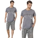 МУЖСКИЕ ПИЖАМЫ КОРОТКИЕ ШОРТЫ 100% ХЛОПОК