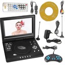 ПОРТАТИВНЫЙ АВТОМОБИЛЬНЫЙ ВИДЕОПЛЕЕР DVD VCD MP3 HD ТВ ВИДЕО 7,8 дюйма 800*480 USB