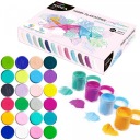 Пастельные постерные краски 24 цвета KIDEA