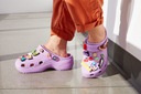 Dámske topánky Dreváky Šľapky Crocs Baya Platform Glitter 208459 Clog 37-38 Model CROCS BAYA PLATFOPRM GLITTER CLOG 208459