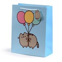 СУМКА PUSHEEN для подарков, сувениров с открыткой 33х26х12см СРЕДНЯЯ
