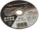 ДИСКИ ДЛЯ РЕЗКИ МЕТАЛЛА 125 x 1 WARYŃSKI