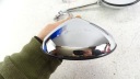P121 ЗЕРКАЛА ХРОМ КРУГЛЫЕ M8 M10 KAWASAKI VN VULCAN 1500 800 750 EN 500  фото 7