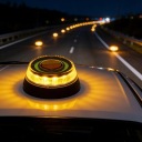2X ФАРА ПОПЕРЕДЖУВАЛЬНА АВТОМОБІЛЬНА УНІВЕРСАЛЬНЕ Z MAGNETYCZNYM КРІПЛЕННЯМ  (18654967768) фото min 13