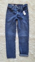 Dámske džínsové nohavice LEVI'S 501 Original Cropped W26 L30 26x30 XS/S Dominujúca farba modrá