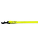 Vodítko pre psa nepremokavá tréningová páska Biothane silná 2 m žltá Nicely Maximálna dĺžka vodítka 2 m