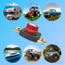 ОСНОВНОЙ ВЫКЛЮЧАТЕЛЬ ВЫКЛЮЧАТЕЛЬ ТОКА 12V 24V 48V 300A HEBEL АККУМУЛЯТОРА КЛЕМА  фото 9