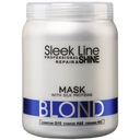 СТАПИЗ - МАСКА SLEEK LINE ДЛЯ БЕЛЫХ, СЕДЫХ И ОСВЕЩЕННЫХ ВОЛОС 1л