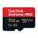 Карта Micro SD SanDisk 512 ГБ Extreme PRO