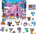 Базовая забава! Набор из 12 фигурок Littlest Pet Shop Camping Cozy Campfire