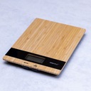 Электронные кухонные весы ТОЧНЫЕ 1 г/5 кг цифровые кето плоские деревянные