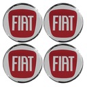 НАКЛЕЙКИ ЭМБЛЕМЫ FIAT ДЛЯ ПАКЕТОВ КОЛЕС, АЛЮМИНИЕВЫЕ ДИСКИ 70 мм