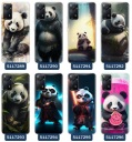 Чехол для Xiaomi Redmi Note 11 Pro Panda Teddy Bear Patterns