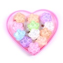 РАЗНОЦВЕТНЫЕ КОЛЬЦА ДЛЯ ДЕВОЧЕК НАБОР ДЕТСКИХ КОЛЬЦ ИЗ 12 ШТ.