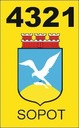 МАГНИТНЫЕ НАКЛЕЙКИ с маркировкой ТАКСИ СОПОТ
