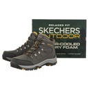 Pánske trekingové topánky Skechers Relment Sivé Výška vysoká
