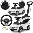 Толкатель Ride-on с ручкой 2в1 MERCEDES-AMG C63 White Milly Mally