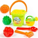 НАБОР ПЕСОЧНОГО ТЕСТА, ВЕДРО, ФОРМЫ, 8 шт.