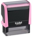 КОРПОРАТИВНАЯ МАРКА TRODAT 4913 8 ЛИНИИ 58x22мм ПАСТЕЛЬНО-РОЗОВЫЙ СУПЕР КАЧЕСТВА