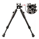 Двуногая подставка BIPOD с креплением RIS 22 мм Weaver для пневматического оружия насадка на ствол BB4