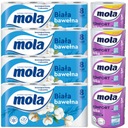 Бумажное полотенце MOLA KOMFORT + туалетная бумага MOLA COTTON WHITE