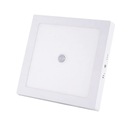 Потолочный светильник 6Вт, датчик движения и сумерек, 4000К