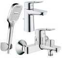 GROHE BAULOOP СМЫВАЛЬНИК ДЛЯ ВАННЫ + ДУШ