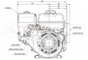 ДВИГУН SPALINOWY HONDA GX270 UT2QXQ4OH  (17575901166) фото min 10